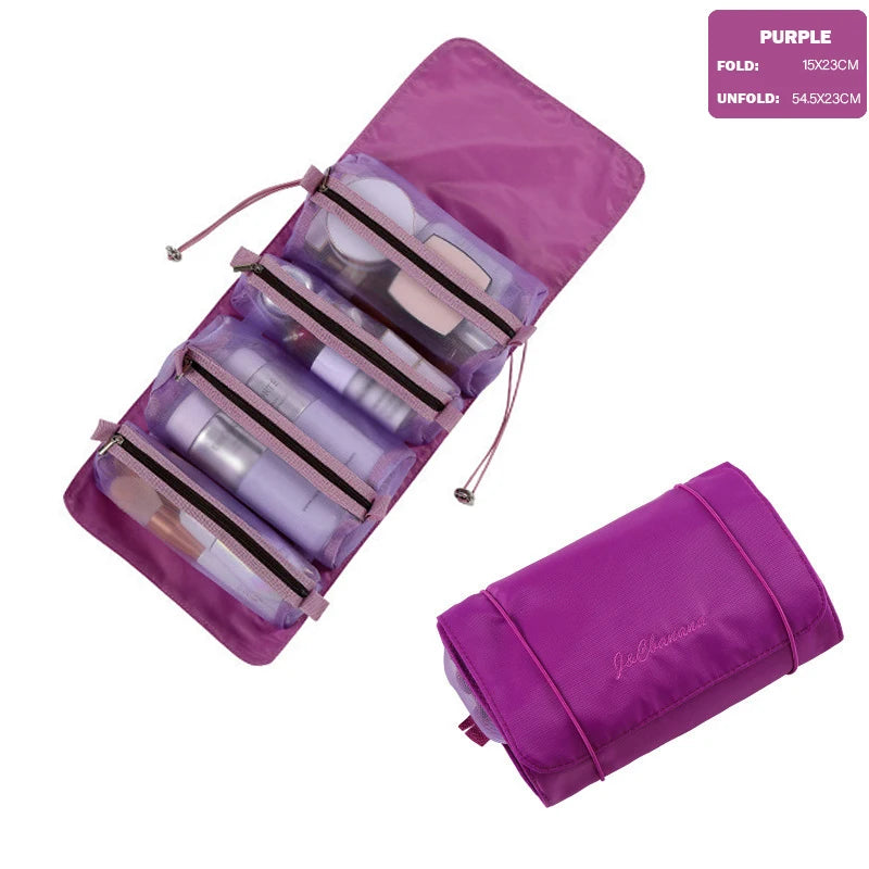 TravelEase 4-in-1 Cosmetic Organizer