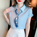 Switch Azure Chic Silk Blouse 2 image