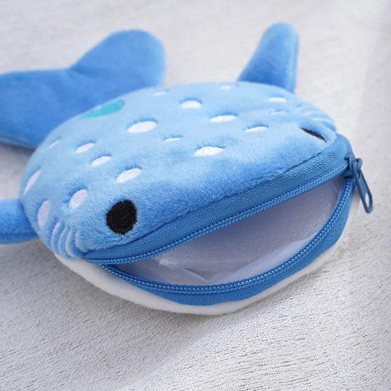 Sharky Plush Coin Pouch