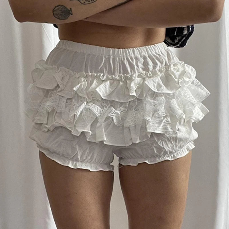 Enchanting Nostalgia Lace Shorts