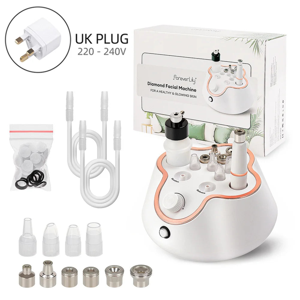 Professional Diamond Microdermabrasion Machine Home Use Facial Peeling Beauty Machine Exfoliation Face Deep Cleaning Skin Care