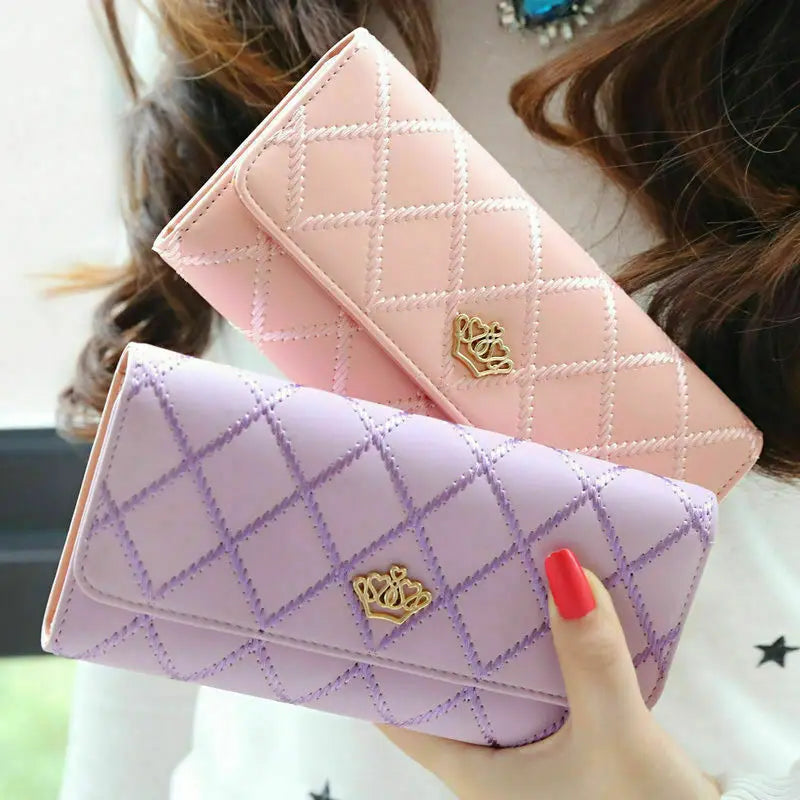 Luxe Diamond Wallet