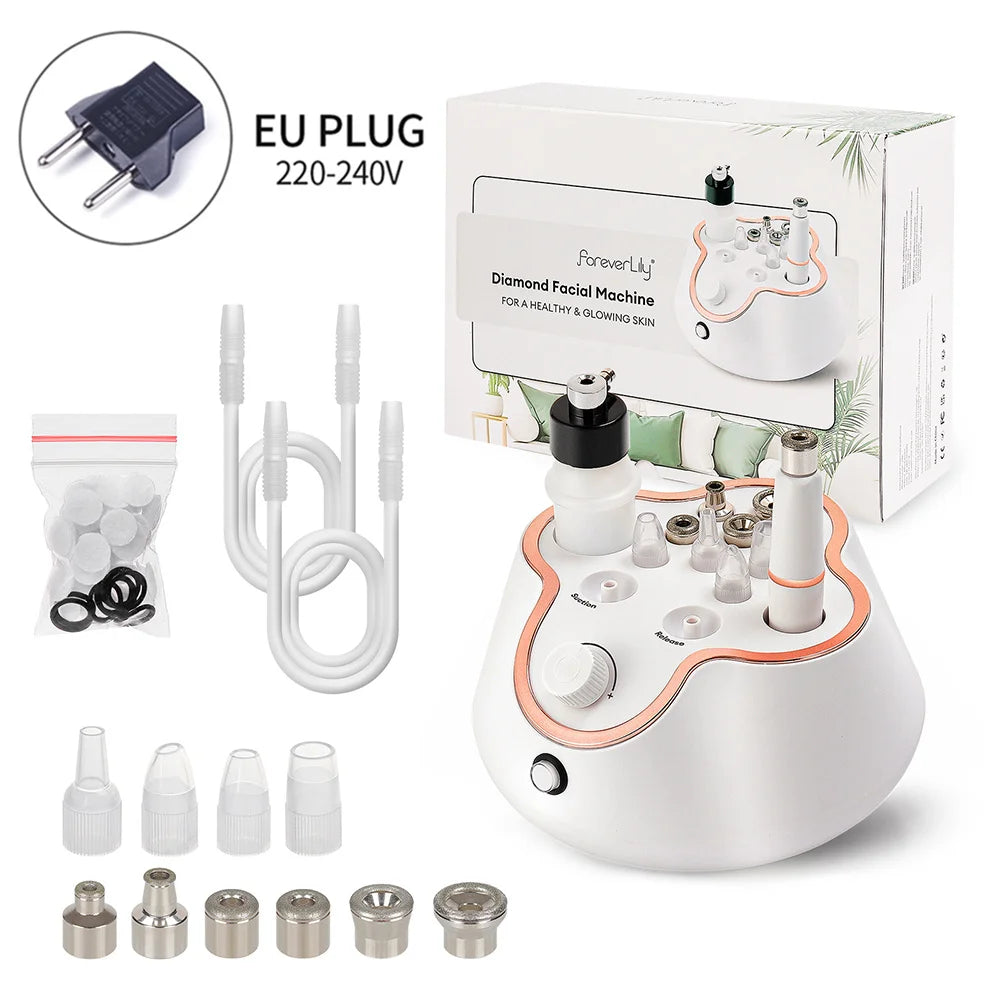 Professional Diamond Microdermabrasion Machine Home Use Facial Peeling Beauty Machine Exfoliation Face Deep Cleaning Skin Care