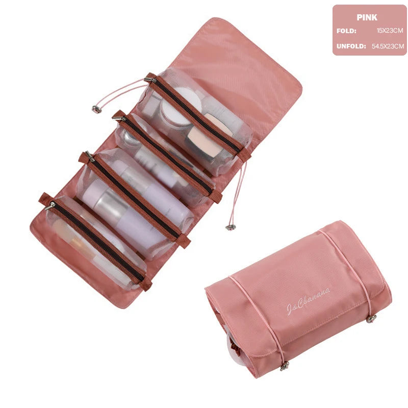 TravelEase 4-in-1 Cosmetic Organizer