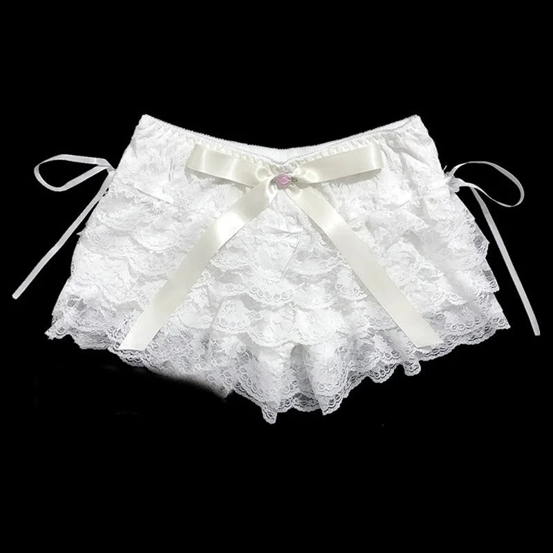 Enchanting Nostalgia Lace Shorts