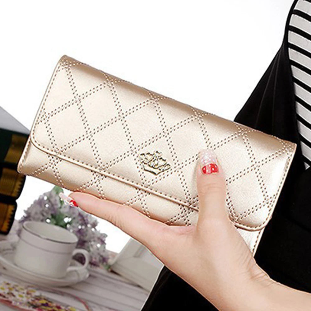 Luxe Diamond Wallet