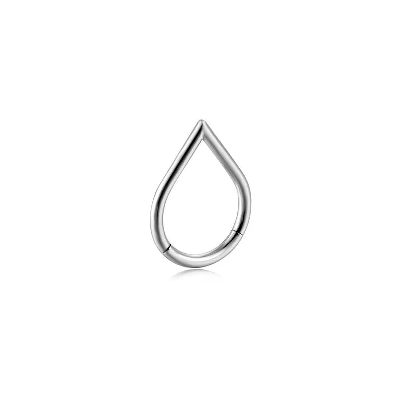 Steel Opal Fusion Nose Ring