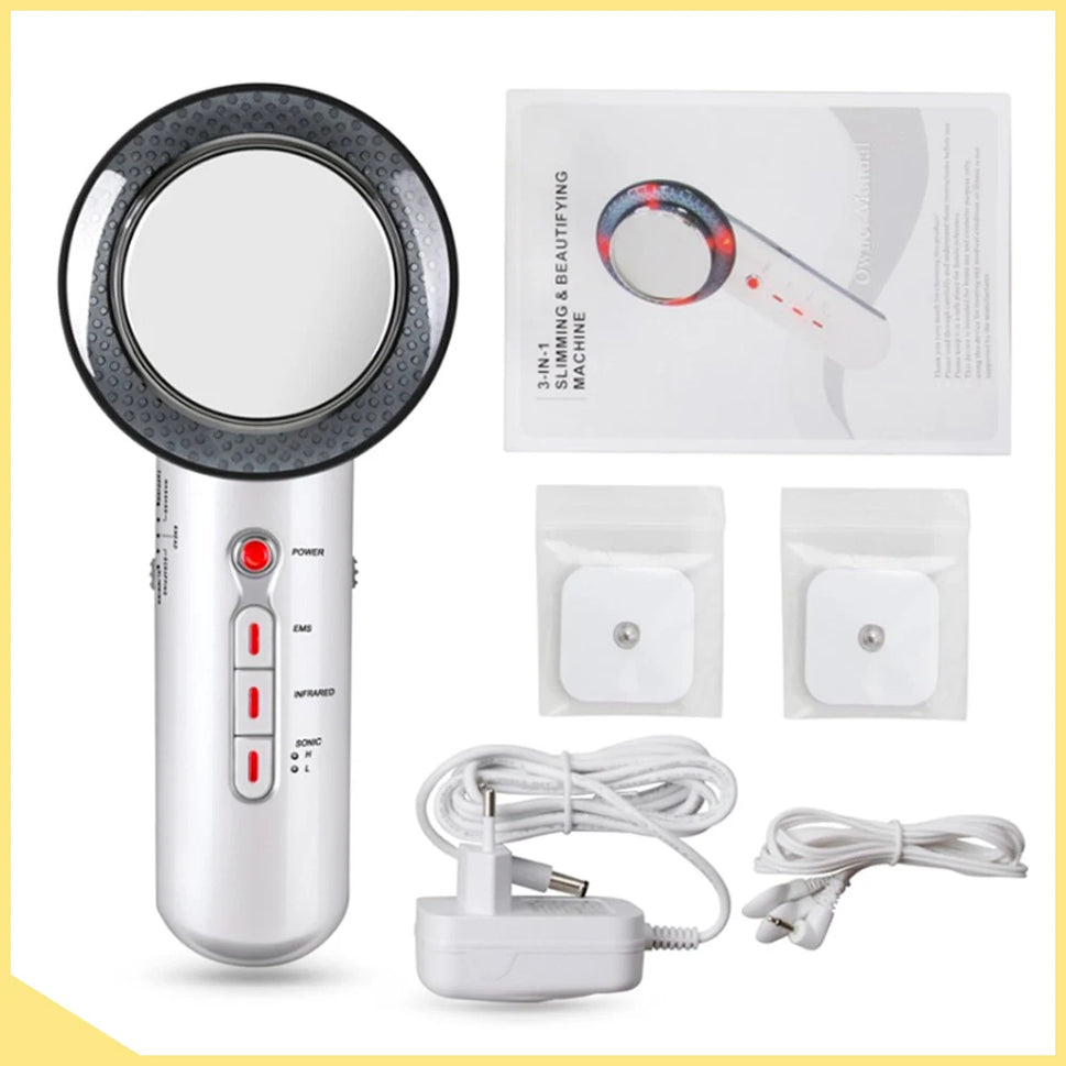 Portable Home Use Ultrasound Massager Pain Therapy Skin Care 1Mhz Ultrasonic