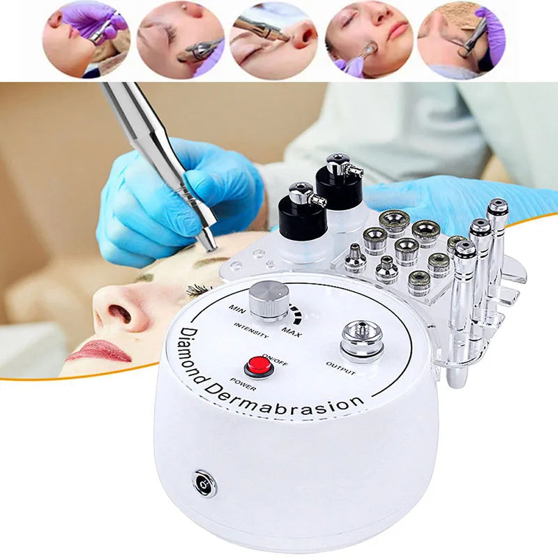 New Style Diamond Microdermabrasion Dermabrasion Machine Water Spray Exfoliation Beauty Machine Wrinkle Face Peeling Machine