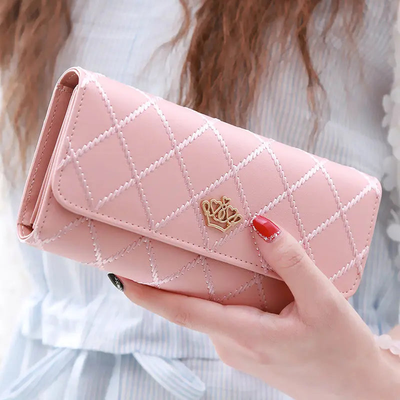 Luxe Diamond Wallet