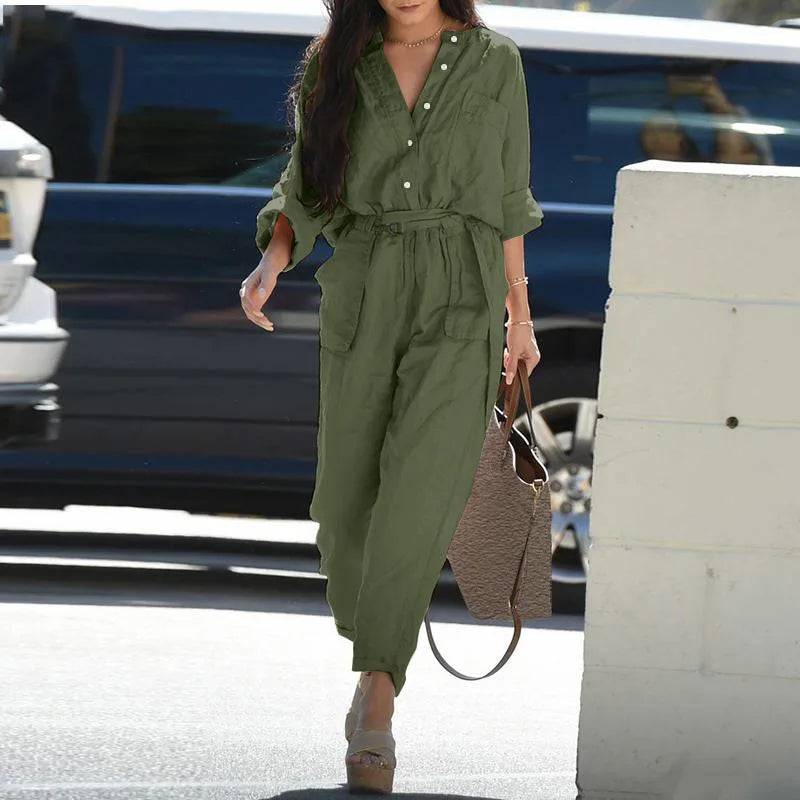 Linen Chic Jumpsuit