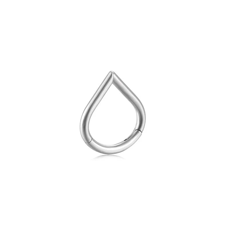 Steel Opal Fusion Nose Ring