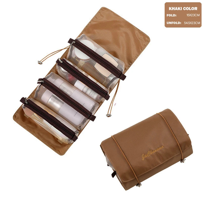 TravelEase 4-in-1 Cosmetic Organizer